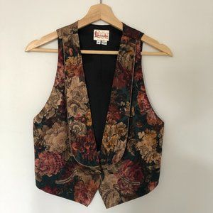Chic Jacquard Vest *VINTAGE*